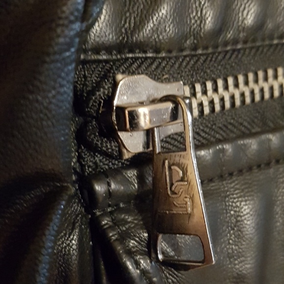 RARE Dolce & Gabbana Leather Jacket M Size 52 D&G - Picture 8 of 8